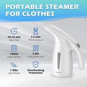 img 4 attached to Beautiplove Steamer，Handheld Garment，Portable Travel，Travel Included，110V