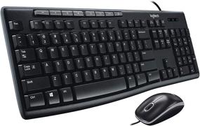 img 2 attached to 💻 Logitech MK200 Media Combo: Full-Size Keyboard with High-Definition Optical Mouse