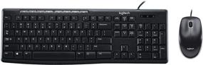 img 4 attached to 💻 Logitech MK200 Мультимедийный комбо: Полноразмерная клавиатура с высокооптической мышью