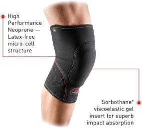 img 1 attached to McDavid Knee Pad with Thick Gel Insert and Compression Sleeve for Impact Absorption, Support, and Protection – Ideal for Wrestling, Volleyball, Lacrosse, Gardening, Home Work. Left or Right Knee. Sorbothane Sponge Inside.