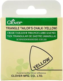 img 3 attached to CLOVER 432/Y Triangle Tailors Chalk: A Must-Have Yellow Marking Tool for Seamstresses