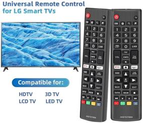 img 3 attached to Gvirtue AKB75375604: The Ultimate Universal Remote Control Replacement for LG 4K LCD LED UHD Smart TVs