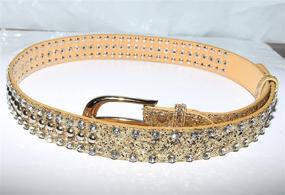 img 2 attached to 💎 Silver Women's Accessories and Belts with Sequins, Spatart, Rhinestones, and Jewels