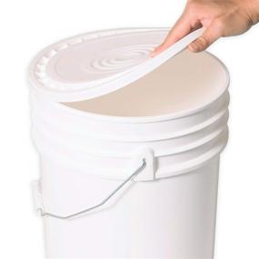 img 2 attached to 🪣 Revolutionary Meranti Reusable Gallon Bucket: High-Grade Material Handling Solution