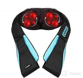img 5 attached to Ultimate Shiatsu Back Massager with Heat for Pain Relief - Perfect Christmas Gift for Home, Office, and Car Use