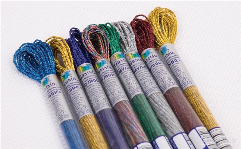 img 1 attached to 🧵 Friendship Bracelet Thread Making Kit with Premium 51 Piece Embroidery Floss and Cross Stitch Set – Includes Embroidery Needles and Threader – Perfect for String Art, Sewing, and Gifts review by Jennifer Roberts