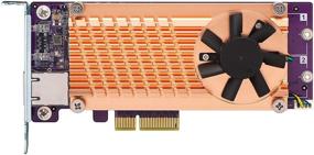 img 3 attached to 💾 Улучшите ваше хранилище с QNAP QM2-2P10G1TA плата расширения PCIe: 2 слота для SSD M.2 PCIe 2280