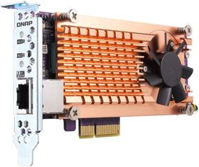 img 2 attached to 💾 Улучшите ваше хранилище с QNAP QM2-2P10G1TA плата расширения PCIe: 2 слота для SSD M.2 PCIe 2280
