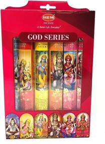 img 2 attached to 🔥 Hem Indian God Series Incense Sticks Variety Combo - 120 Sticks in Total