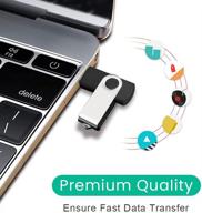 ablaze premium usb 2.0 1gb flash drives 20 pack with lanyards | bulk usb memory stick thumb drives | pendrive jump drive | black color logo