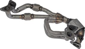 img 1 attached to 🚘 Dorman 674-864 Catalytic Converter with Integrated Exhaust Manifold for Saab / Subaru Models (Non-CARB Compliant)