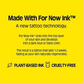 img 2 attached to 🖌️ Inkbox Freehand Ink Temp Tattoos - Lasts 2 Weeks | Ideal for Artists | Long-lasting Temporary Tattoo Drawing Kit