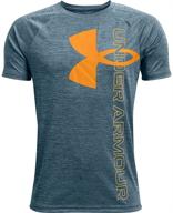 👕 under armour boys' x large short sleeve t shirt - clothing and active wear logo