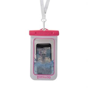 img 2 attached to SEAWAG WP CASE 5.7: Waterproof Phone Case with IPX8 Certificate - Black Blue, Unisex Waterproof Case 5.7