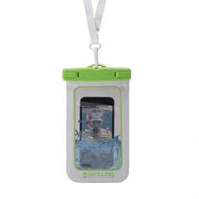 img 1 attached to SEAWAG WP CASE 5.7: Waterproof Phone Case with IPX8 Certificate - Black Blue, Unisex Waterproof Case 5.7