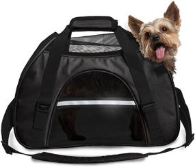 img 4 attached to 🐾 Furhaven Pet - Versatile Water-Resistant Backpack Roller and Tote Bag Pet Carrier for Cats and Small Dogs - Ideal for Outdoor Travel, Hiking - Multiple Sizes, Styles, and Colors
