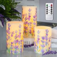 беспламенные свечи cheriment lavender decal логотип