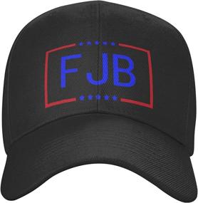 img 3 attached to Unisex Pro America FJB Hat: Adjustable Baseball Cap for Ultimate Sun Protection and Breathability