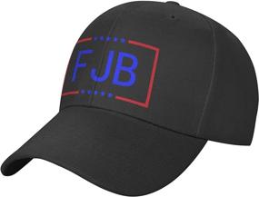 img 4 attached to Unisex Pro America FJB Hat: Adjustable Baseball Cap for Ultimate Sun Protection and Breathability