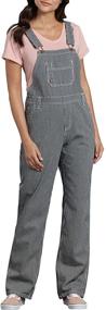 img 4 attached to Dickies Women's Denim Bib Overall: 100% Cotton, Scuffgard, Durable Denim Construction