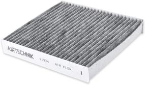 img 3 attached to 🚗 AirTechnik CF11924 Activated Carbon Cabin Air Filter for Fiat 500 Electric 2013-2019, 500 2012-2019