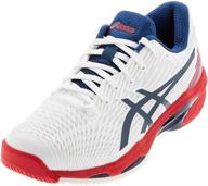 👟 asics solution speed tennis shoes - athletic men's shoes логотип