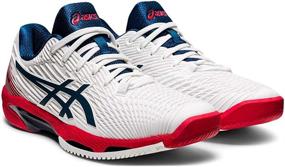 img 3 attached to 👟 ASICS Solution Speed Tennis Shoes - Athletic Men's Shoes