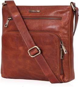 img 4 attached to Crossbody Handbags Women Premium Crossover Shoulder Women's Handbags & Wallets