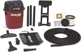 img 4 attached to 🔴 Red Shop-Vac 3940100 3.5-Gallon Wall Mount Wet/Dry Vacuum with 3.0-Peak HP