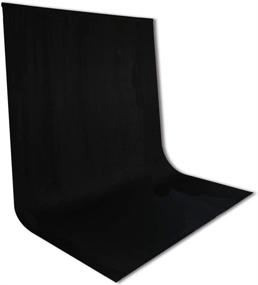 img 4 attached to 📸 CIPAZEE 6x10FT Black Backdrop Photo Background - Photography Backdrop for Photoshoot & Video Recording, Picture Shooting Screen