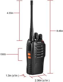 img 2 attached to ANSIOVON Talkie Rechargeable UHF 400-470Mhz LED Earpiece: Professional Communication Solution