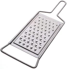 img 1 attached to 🧀 Norpro Stainless Steel Coarse Grater: High-Quality 14 x 5 Inch Silver Grating Tool