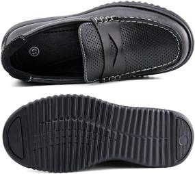img 3 attached to Starmerx Kids Loafers: Slip-On School Shoes for Boys and Girls