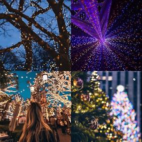 img 3 attached to 🌞 Koxly Solar String Lights - 72FT 200 LED, 8 Modes, Waterproof, Outdoor Fairy Lights for Garden Party, Wedding, Christmas Tree - Solar Powered Xmas Lights