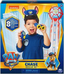 img 2 attached to 🐾 Paw Patrol Chase Movie Rescue 8-Piece Role Play Set - Pretend Play Kids Toys, Ages 3+".