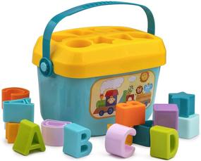 img 3 attached to 🔤 Playkidz Shape Sorter Toy: Fun ABC and Shape Sorting Game for Babies and Toddlers – Promote Child Development (18 Months+)