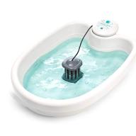 🌊 revitalize your feet with bioenergizer foot spa pro: relieve cramps, soothe aches, boost circulation & hydrate skin - includes sea salt & 30 basin liners logo