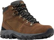 👞 columbia men's newton ridge plus ii suede waterproof hiking shoe- enhanced seo logo