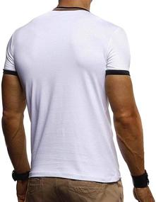 img 2 attached to 👕 Versatile and Trendy Casual Henley Sleeve T Shirt for Men