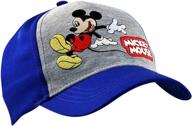 🧢 disney mickey toddler character baseball hats & caps - perfect accessories for boys logo