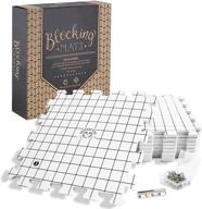 🧶 hephaestus crafts 9-pack gray blocking mats with grids for knitting, needlepoint, and crochet - includes 150 t-pins logo