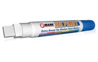 u-mark dr. paint - маркер синего цвета extra large, 15 мм кончик, набор из 6 штук (10882) логотип