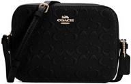 👜 black coach women's mini camera handbag - women's handbags and wallets logo
