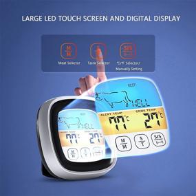 img 2 attached to Meizigua Thermometer Instant Resistance Timeable Kitchen & Dining