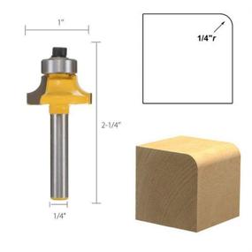 img 2 attached to Enhance Woodworking Precision with Roundover Milling Rounding Edge Forming Tool