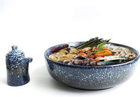 img 3 attached to 🌈 Inclusive Beautiful Ceramic Serving Set