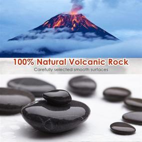 img 1 attached to Hot Stones Massage Set: 20 Basalt Stones with Heater Kit - Professional & Home Spa, Relax, Heal, Relieve Pain