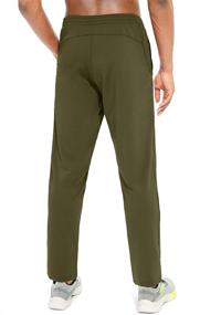 img 1 attached to 🏃 High-Performance G Gradual Men's Sweatpants: Zipper Pockets, Tapered Track Athletic Pants for Running, Exercise, Workout