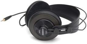 img 2 attached to 🎧 Samson Technologies SR850: Высококачественные черные полуоткрытые студийные наушники