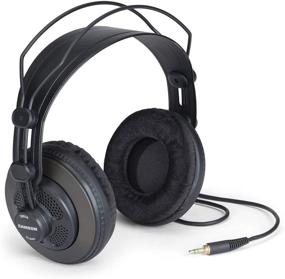 img 3 attached to 🎧 Samson Technologies SR850: Высококачественные черные полуоткрытые студийные наушники